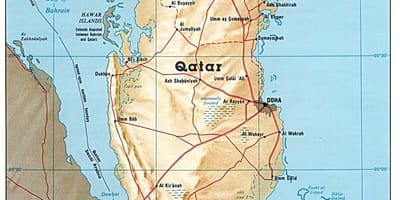 Nueva zona industrial de qatar mapa